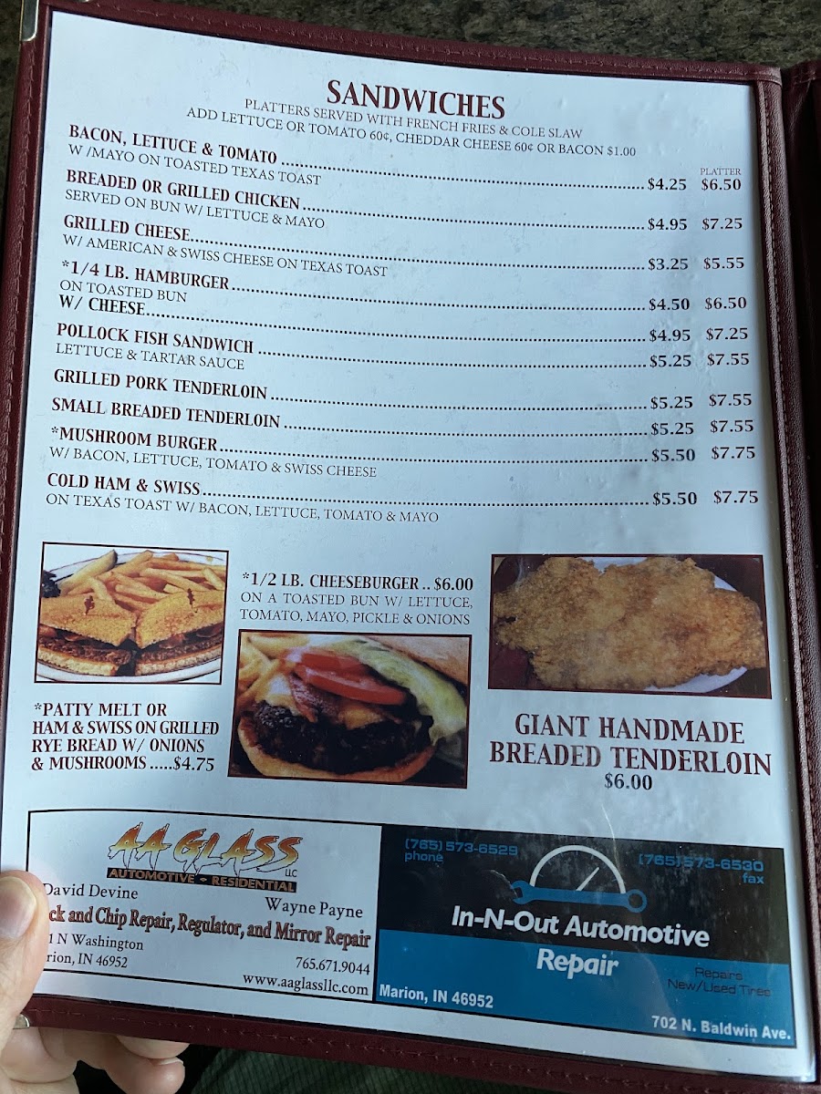 Menu J & L Breakfast House-2