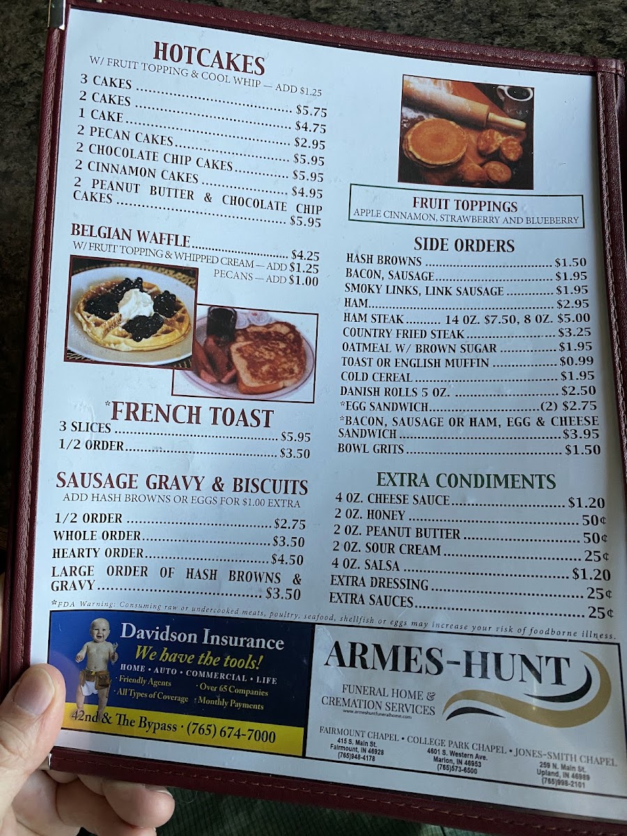 Menu J & L Breakfast House-5